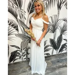 ROBE EMNA - BLANC