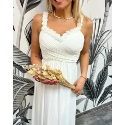 ROBE EMNA - BLANC