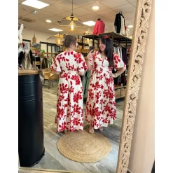 ROBE ISIDORA - ROUGE
