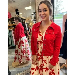 ROBE ISIDORA - ROUGE