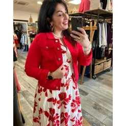 ROBE ISIDORA PULPEUSE - ROUGE