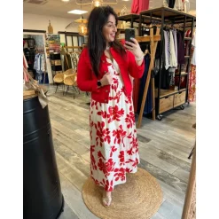 ROBE ISIDORA PULPEUSE - ROUGE