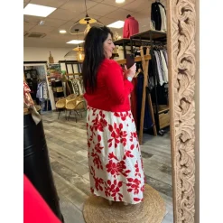 ROBE ISIDORA PULPEUSE - ROUGE