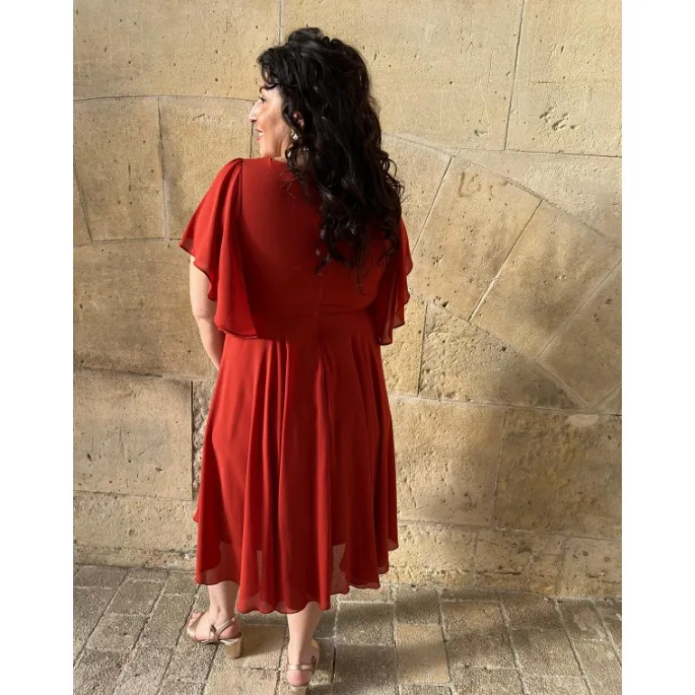 ROBE KAYLINE- TERRACOTTA