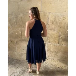 ROBE KYRIA- MARINE