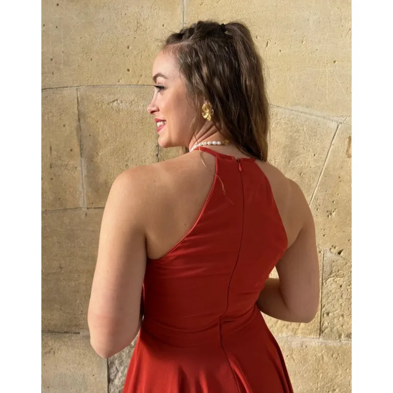 ROBE KYRIA- TERRACOTTA
