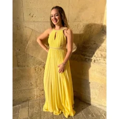 ROBE MACHA- JAUNE