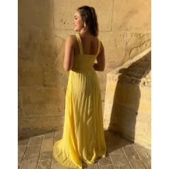 ROBE MACHA- JAUNE