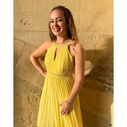 ROBE MACHA- JAUNE