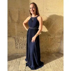 ROBE MACHA- MARINE