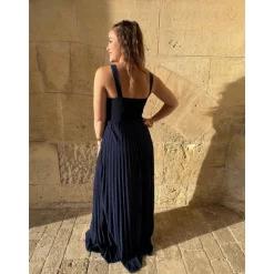 ROBE MACHA- MARINE