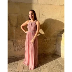 ROBE MACHA- ROSE