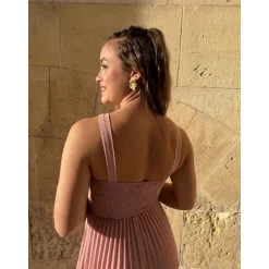 ROBE MACHA- ROSE