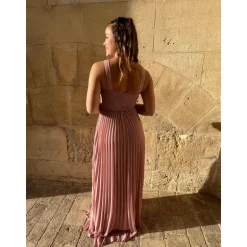 ROBE MACHA- ROSE