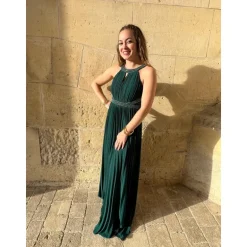 ROBE MACHA- VERT