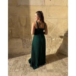 ROBE MACHA- VERT