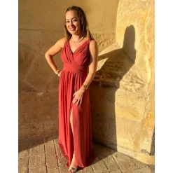 ROBE MANOE - ROSE MARSALA