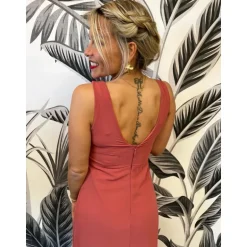 ROBE MANOE - ROSE MARSALA