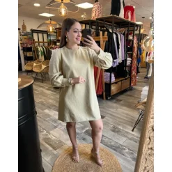 ROBE MATHILDE - BEIGE
