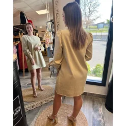 ROBE MATHILDE - BEIGE