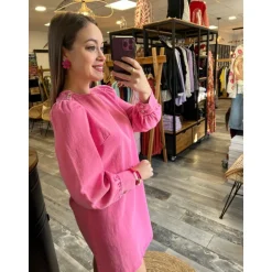 ROBE MATHILDE - FUSHIA