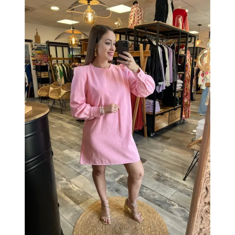 ROBE MATHILDE - ROSE