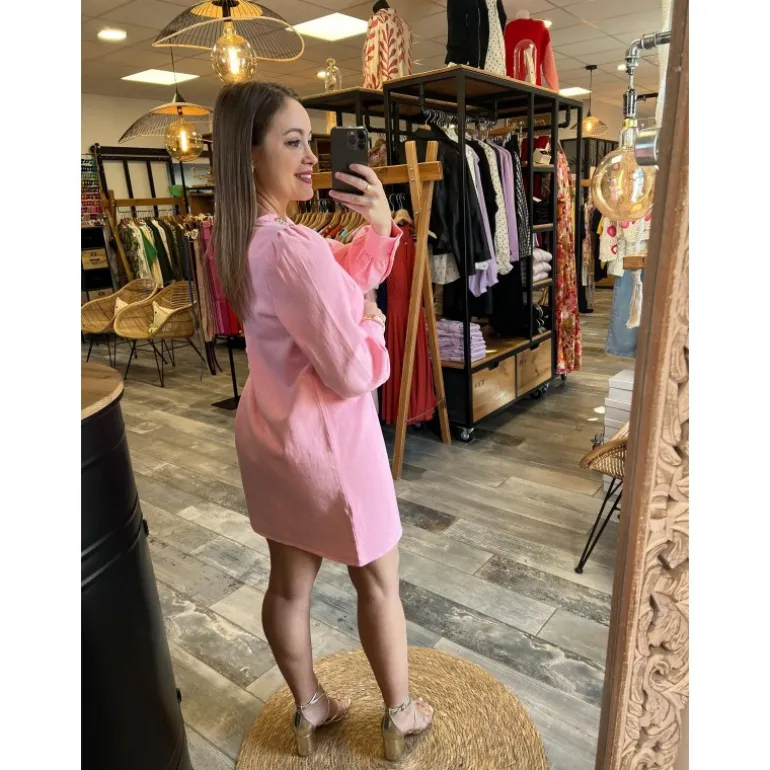 ROBE MATHILDE - ROSE