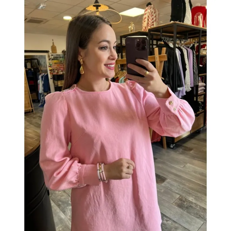 ROBE MATHILDE - ROSE