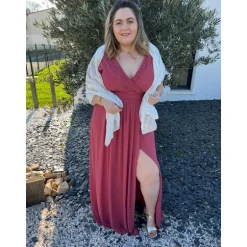ROBE PAOLINE PULPEUSE - MARSALA