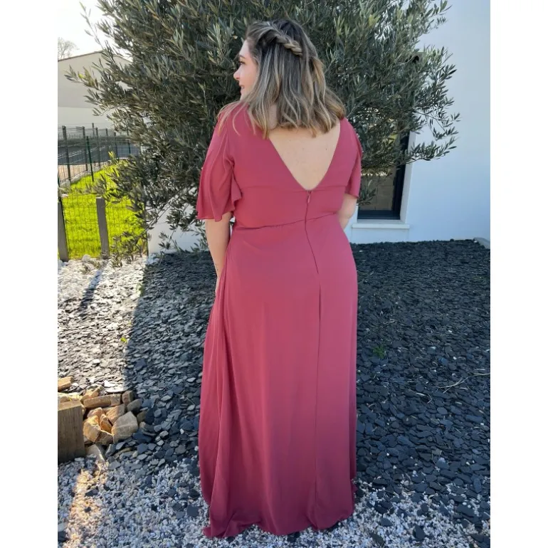 ROBE PAOLINE PULPEUSE - MARSALA