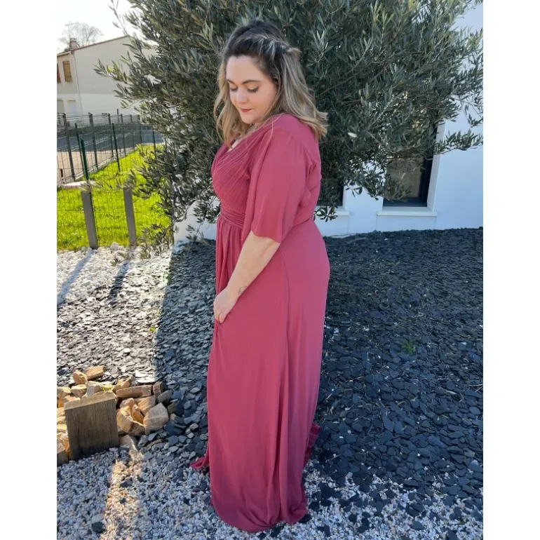 ROBE PAOLINE PULPEUSE - MARSALA
