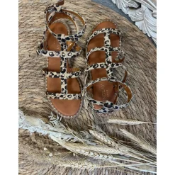 SANDALES FORTUNA - LEOPARD