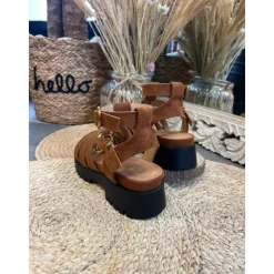 SANDALES IDISS - CAMEL