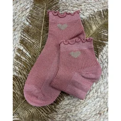 SOCQUETTES COEUR - CORAIL