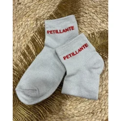 SOCQUETTES PETILLANTE - GRIS