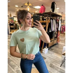 TEE SHIRT KEREN - VERT