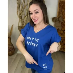 TEE SHIRT STANLEY - BLEU
