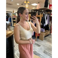 TOP ESTELLE - BEIGE