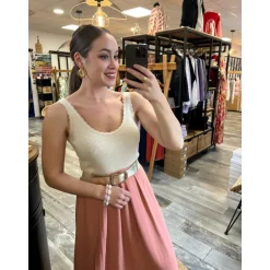 TOP ESTELLE - BEIGE