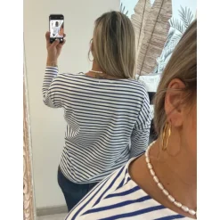 TOP MAFALDA BLANC