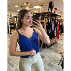 TOP YOLANDA - BLEU