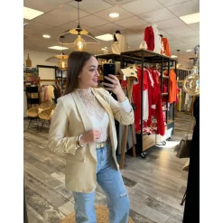 VESTE AINARA - BEIGE