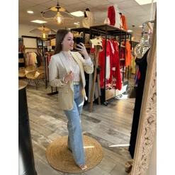 VESTE AINARA - BEIGE