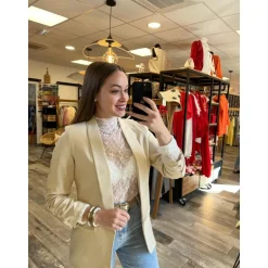 VESTE AINARA - BEIGE