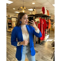 VESTE AINARA - BLEU
