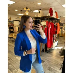 VESTE AINARA - BLEU