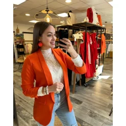 VESTE AINARA - ORANGE