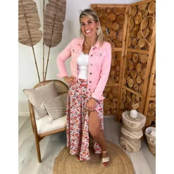 VESTE BERYL - ROSE