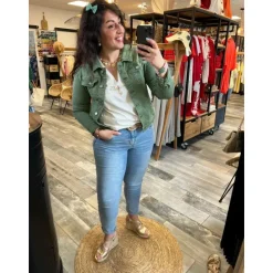 VESTE BERYL KAKI - PULP
