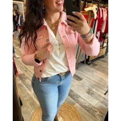 VESTE BERYL ROSE - PULP